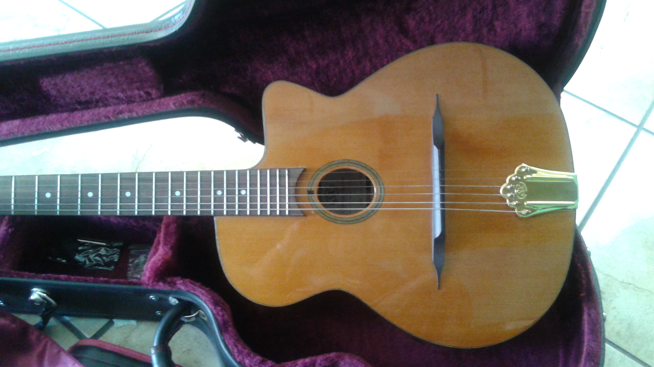 sx gypsy jazz guitar