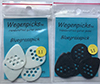 Wegen Bluegrass Picks 1.1 (4 Pack) (Black)