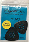 Wegen TF 140 Picks (2 Pack) LEFT HANDED (Black)