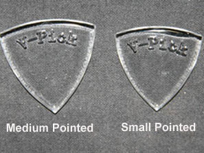 v pick small pointed