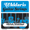 D’Addario Silk and Steel Strings (11-47)  EJ40 